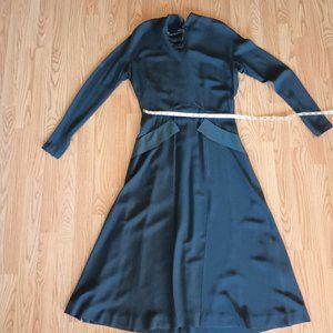 Bonwit Teller - Philadelphia - Vintage 40's Black Dress
